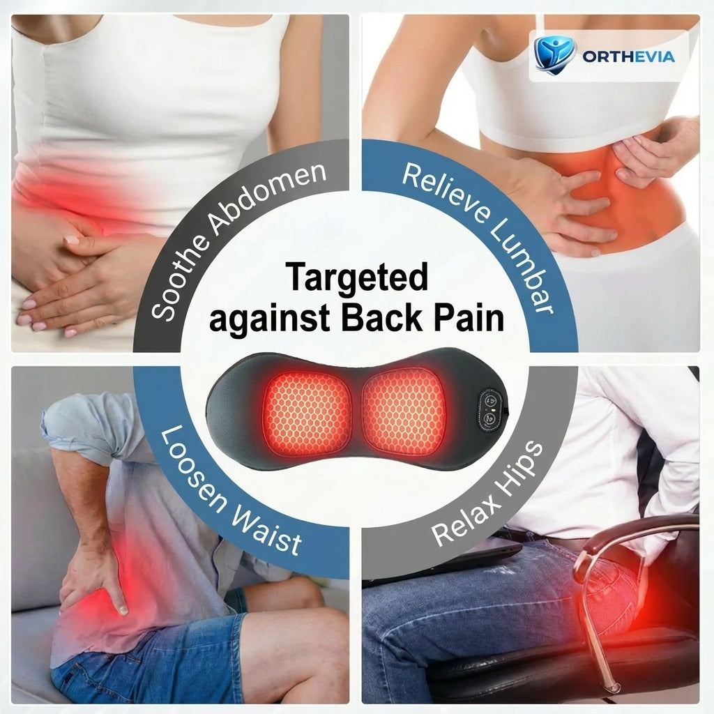 ORTHEVIA OrthoVital™ Pro 3-in-1 Back Massager