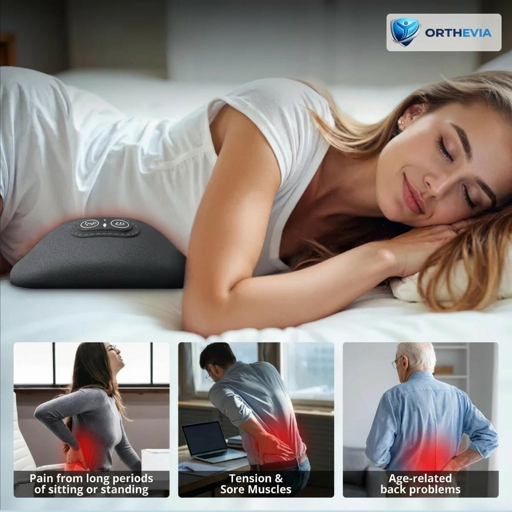 ORTHEVIA OrthoVital™ Pro 3-in-1 Back Massager